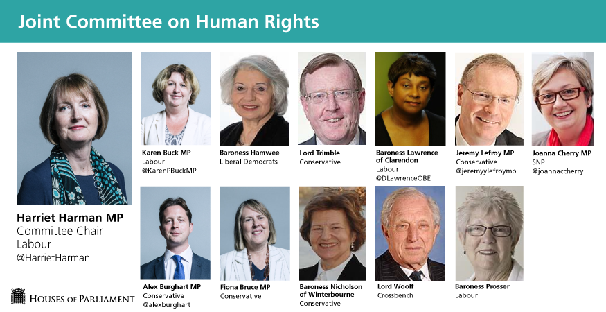 Member of the House of Commons Joint Committee on Human Rights