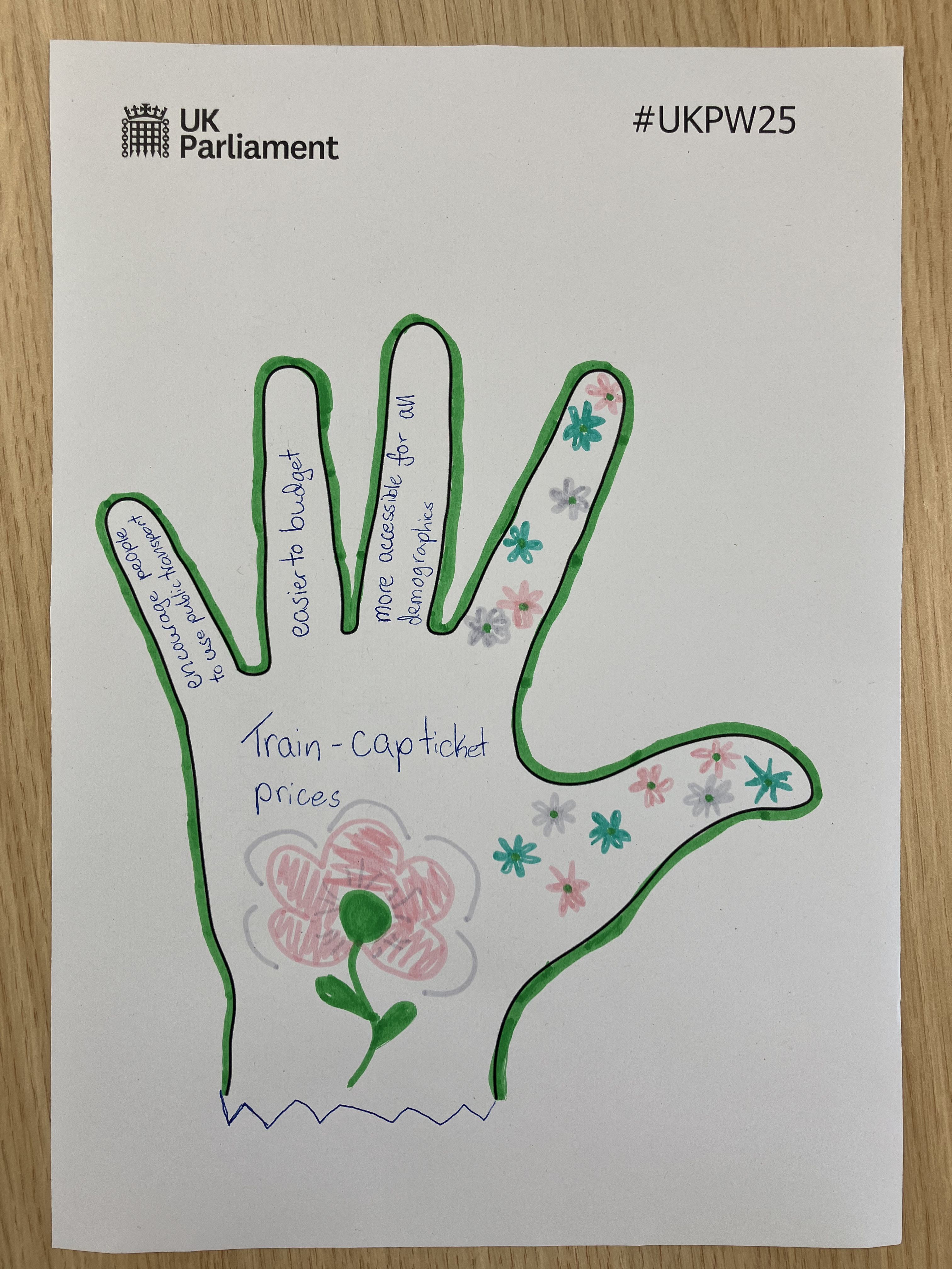 Image of a petitions learning activity at an MP Summer School