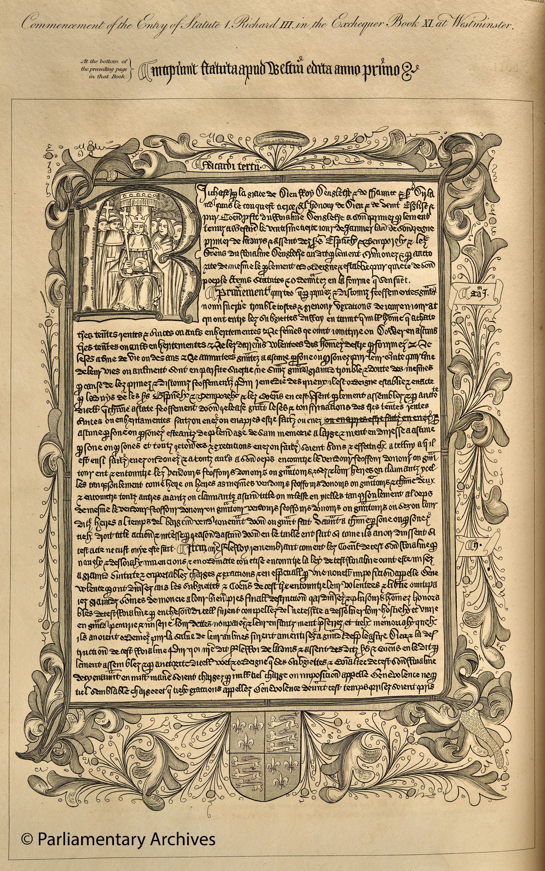 AZ OF THE PARLIAMENTARY ARCHIVES