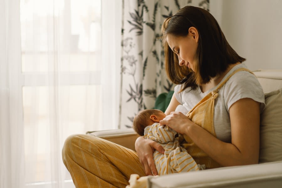 Mother breastfeeding 