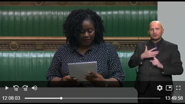 Link to watch the debate with British Sign Language interpretation