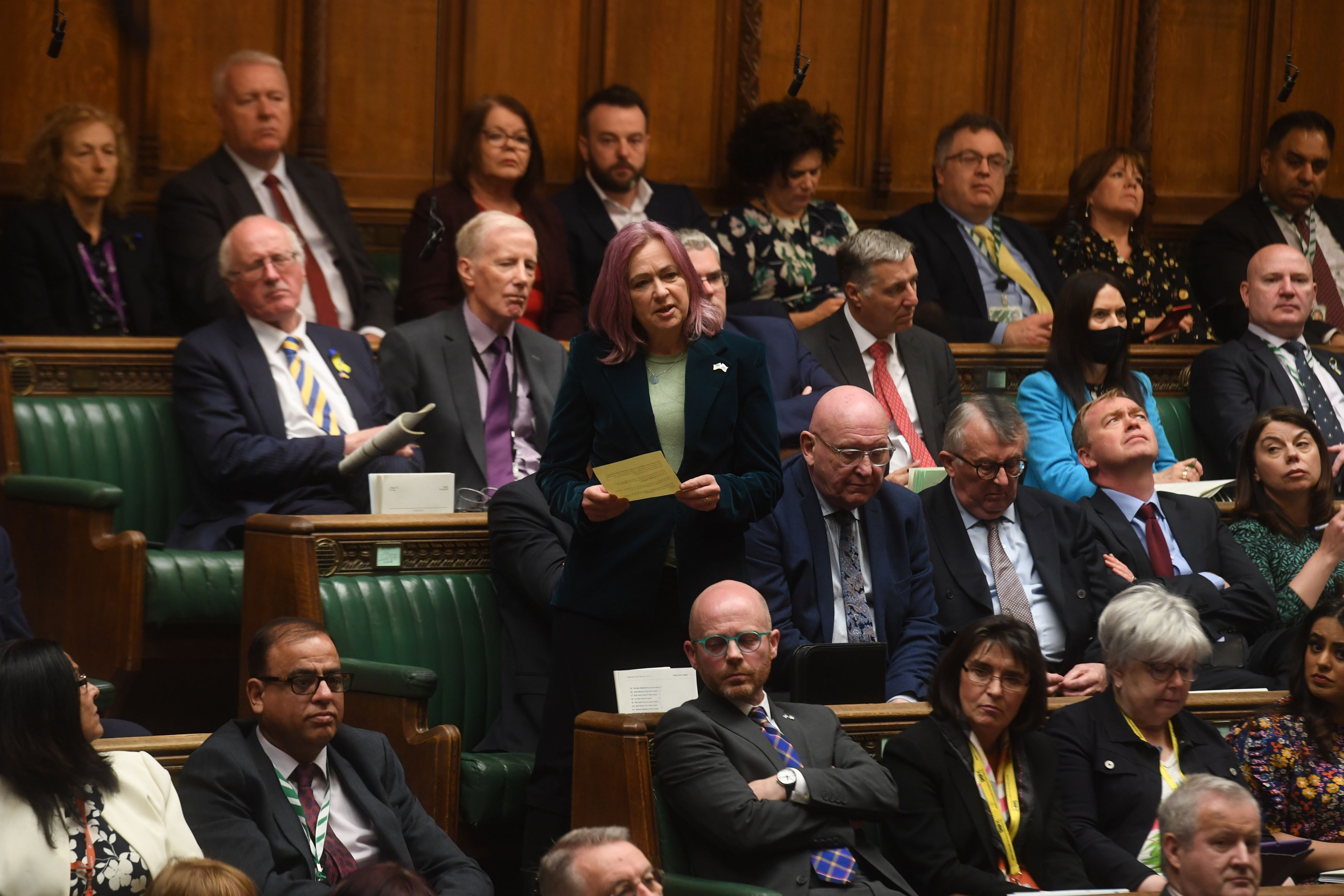 Opposition benches