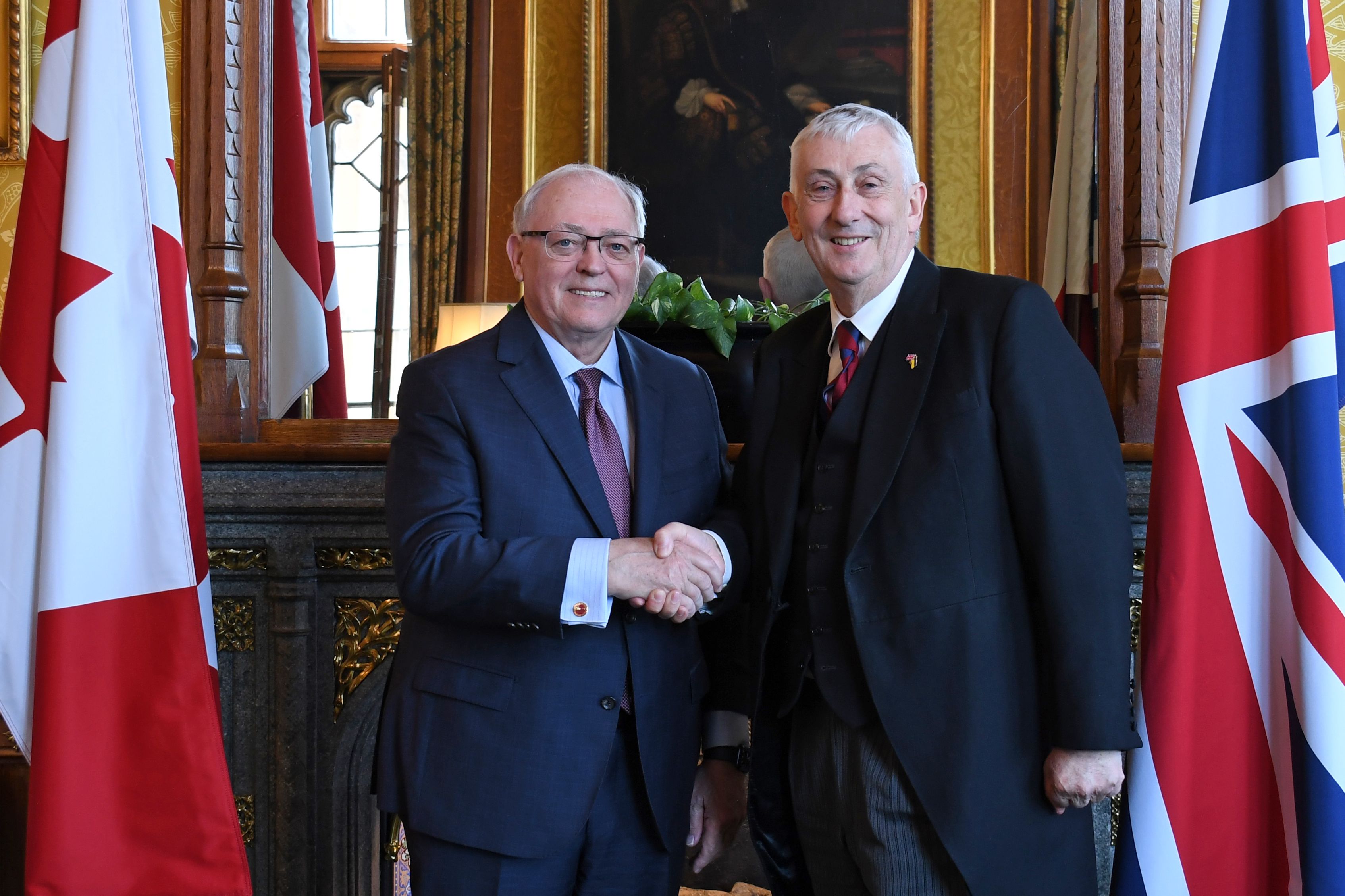 Speaker with Canadian Speaker