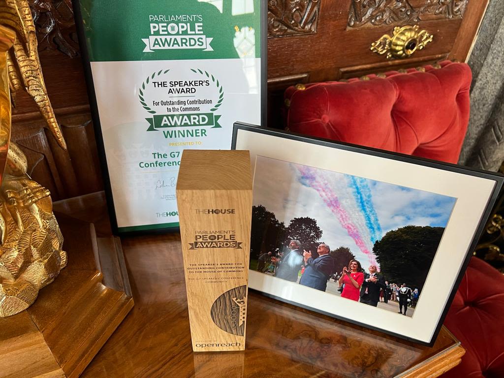 Pictures of awards