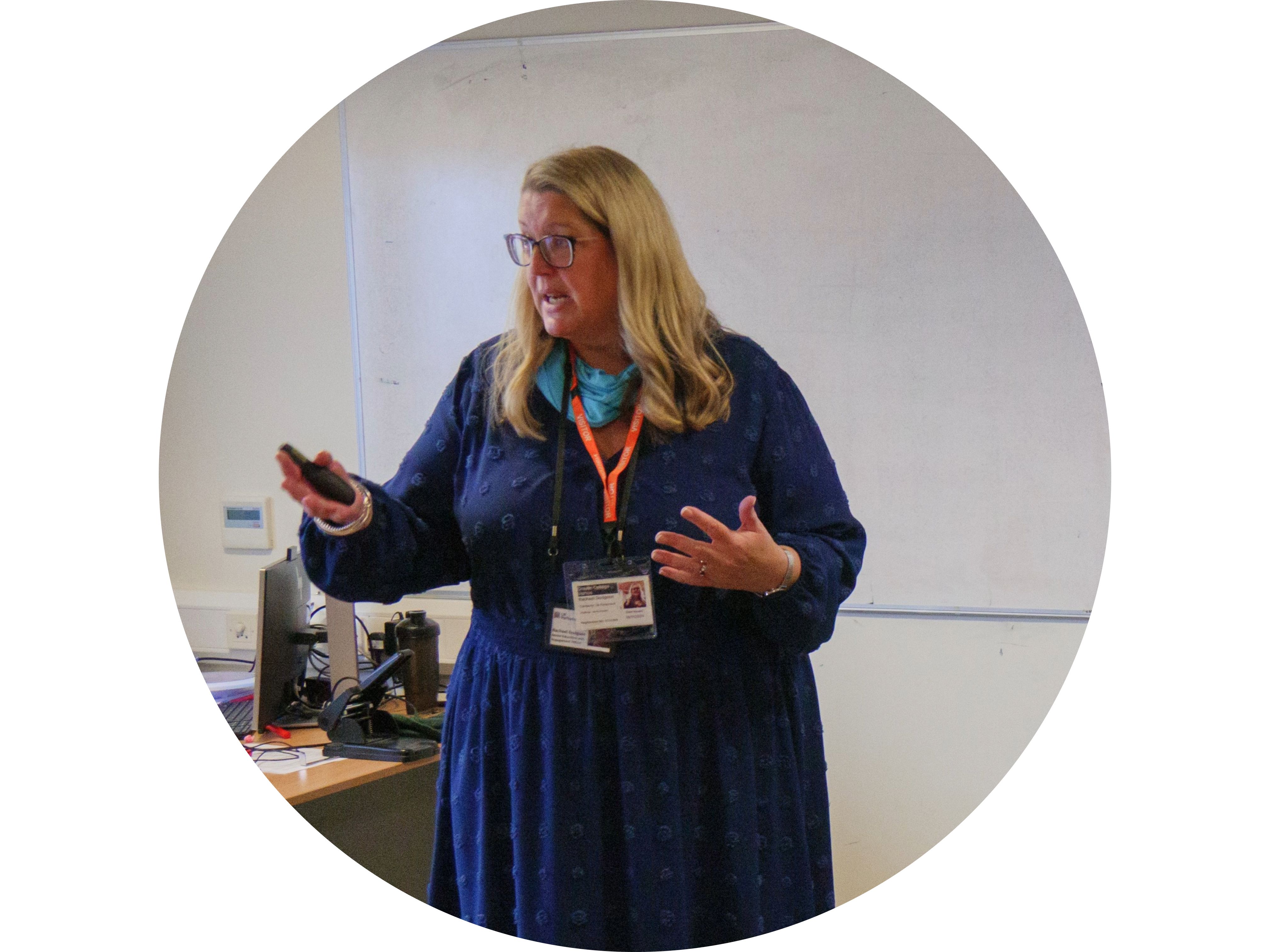 A photograph of the North West and Yorkshire & Humber Outreach Officer