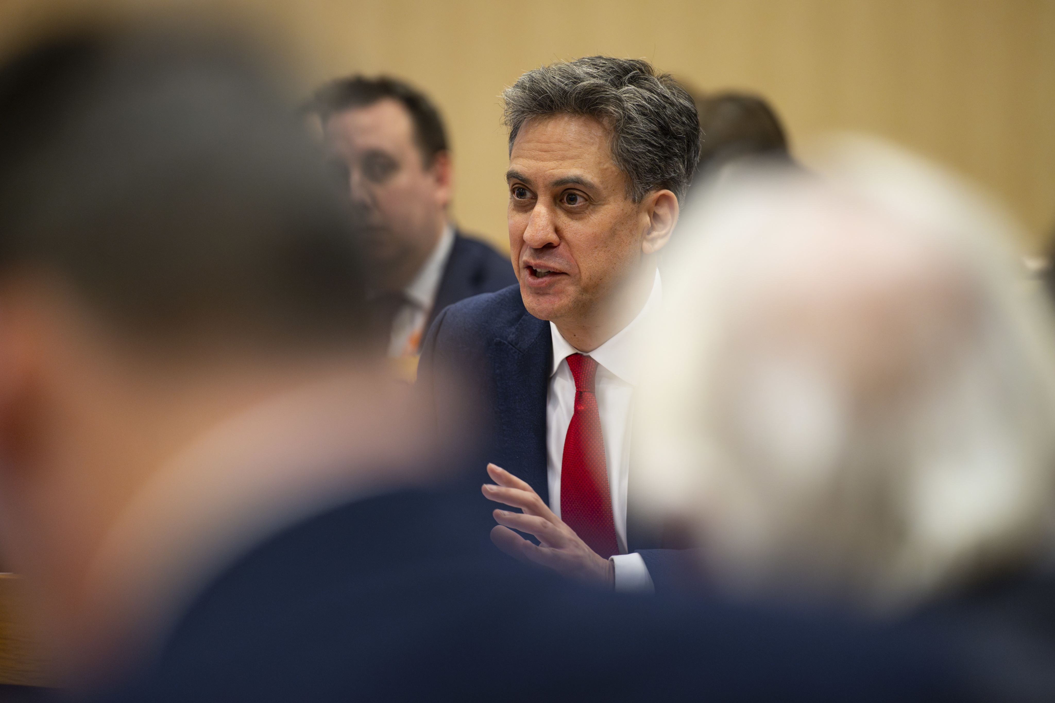 Ed Miliband MP giving evidence