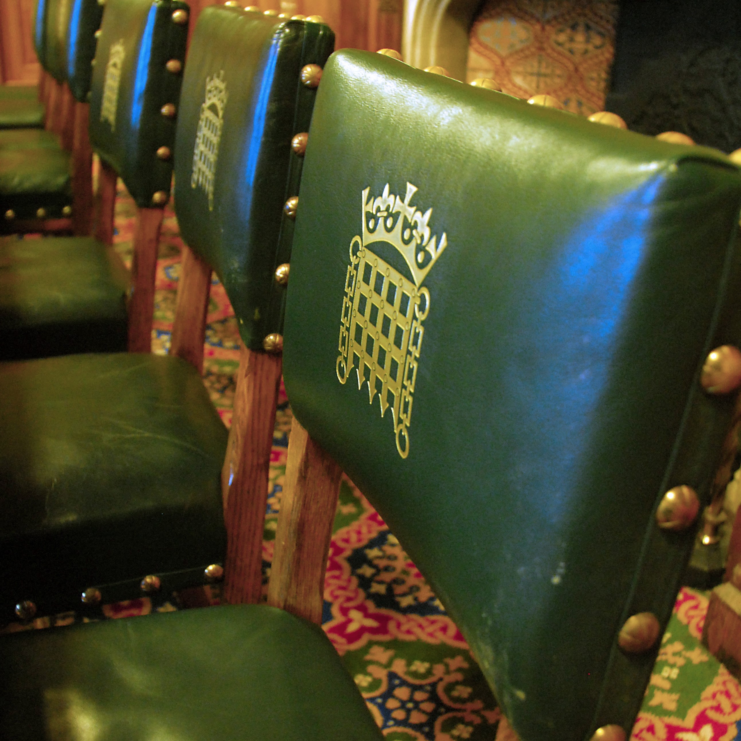 Image of chair in Parliament