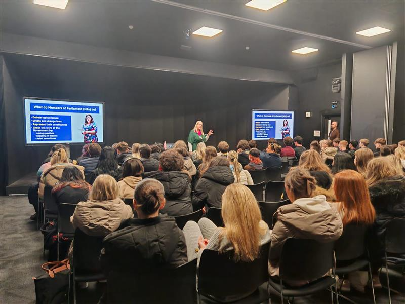 North West Outreach Officer delivering an education session