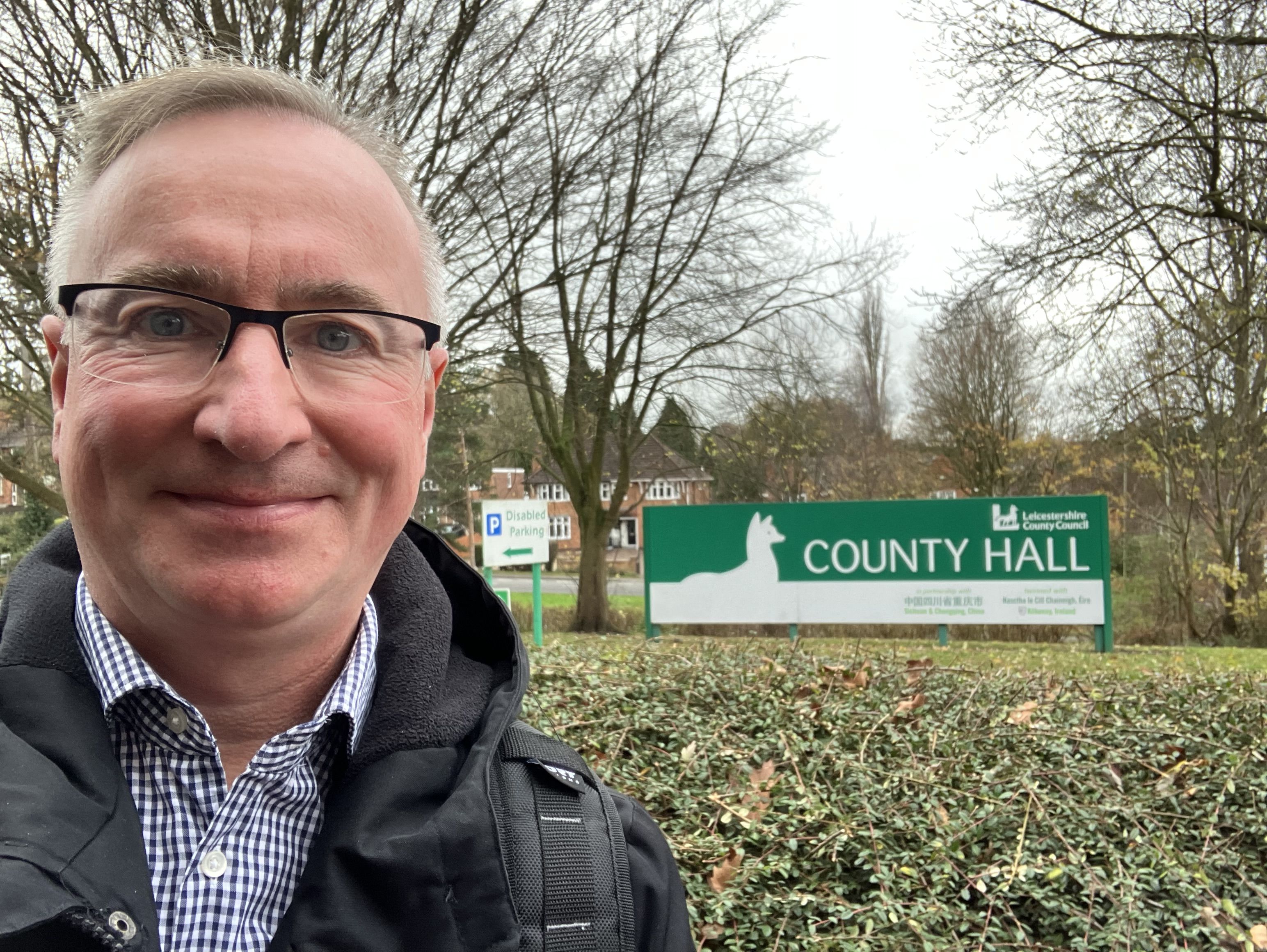 The East Midlands Outreach Officer out and about for UK Parliament Week