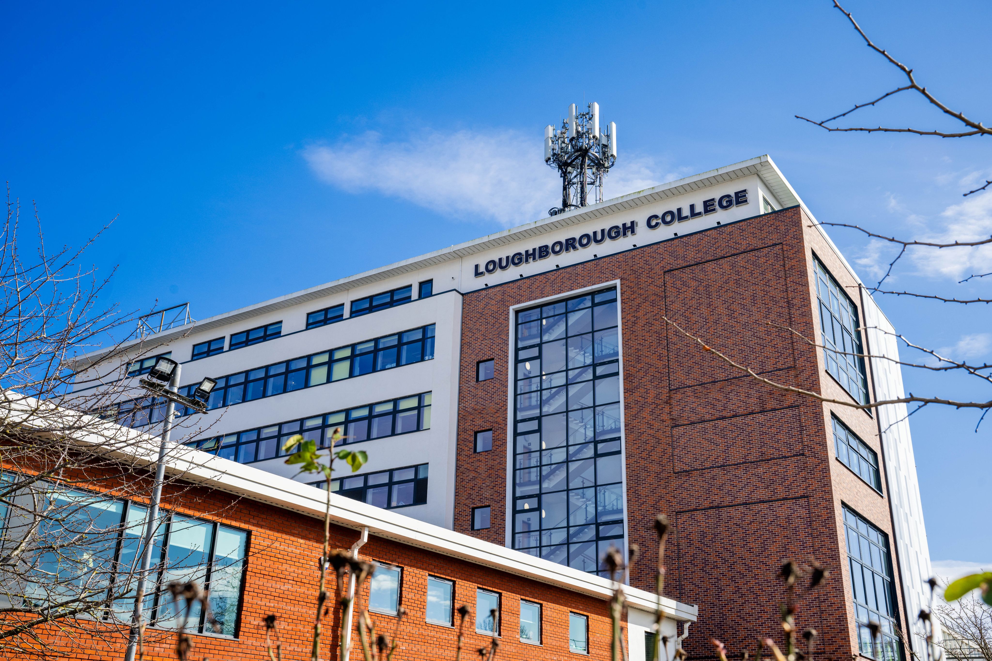 An image of Loughborough College, visited by our East Midlands Outreach Officer 