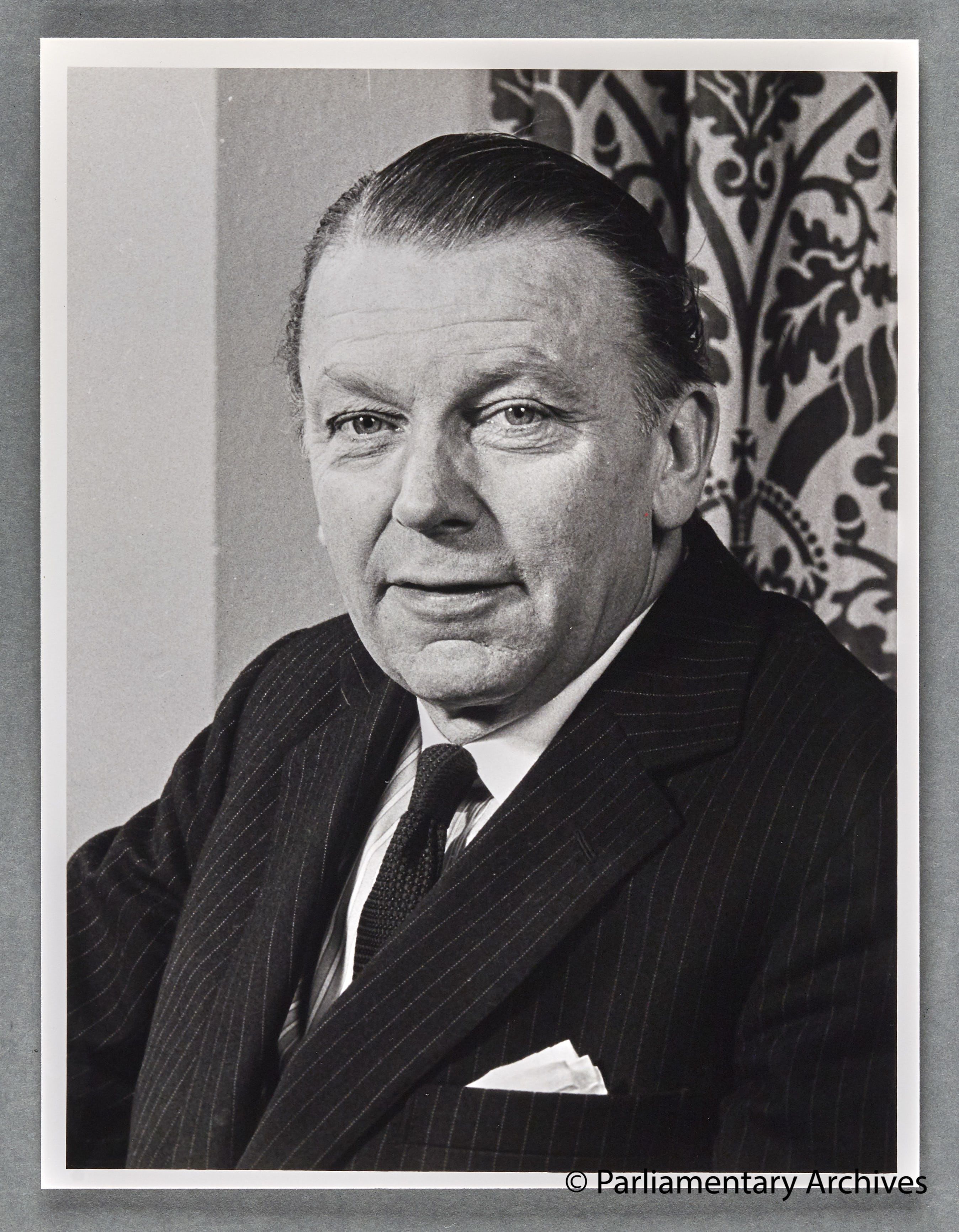 Photograph of Francis Pym, Foreign Secretary (1982-1983). 