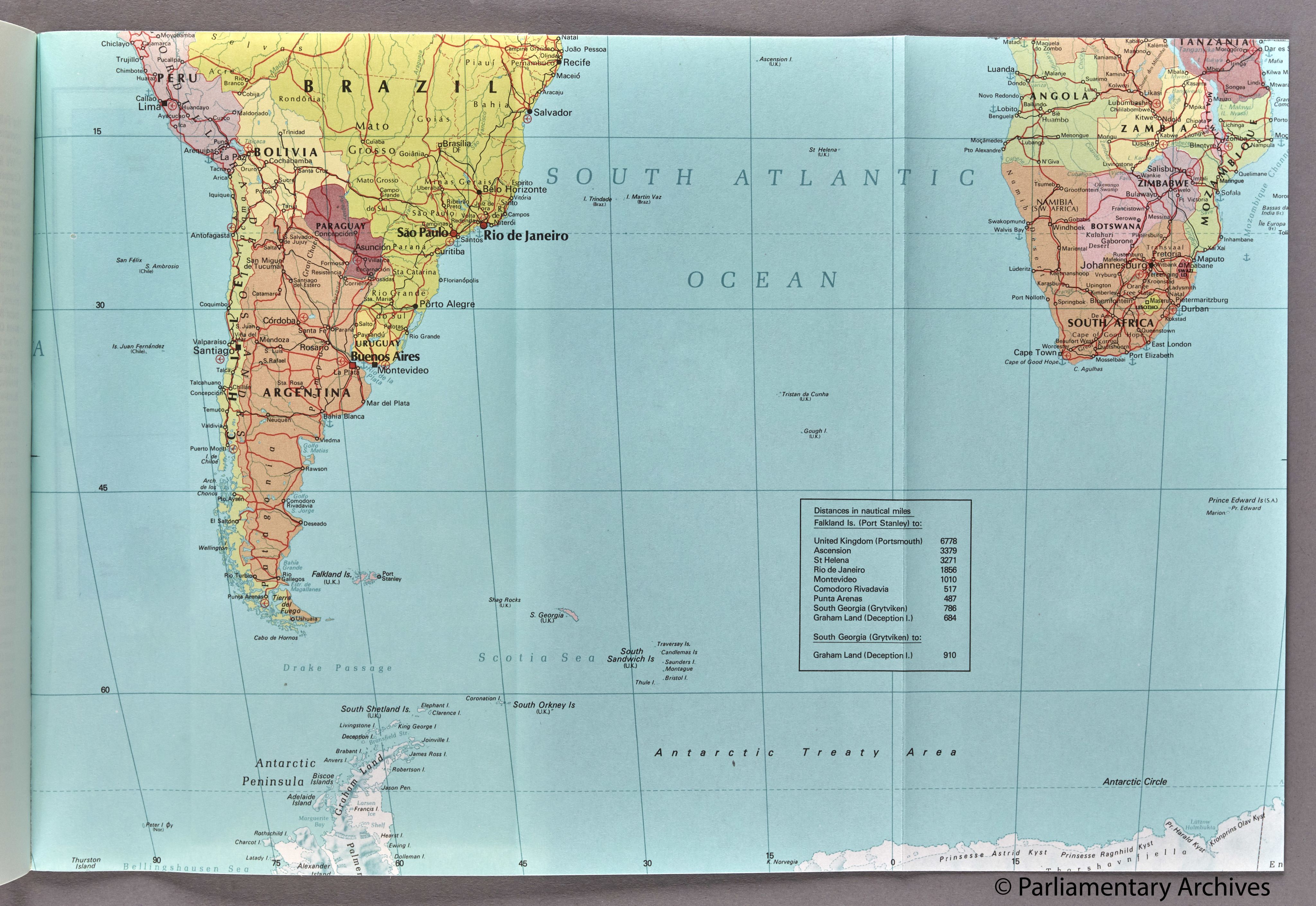 Maps of the Falkland Islands