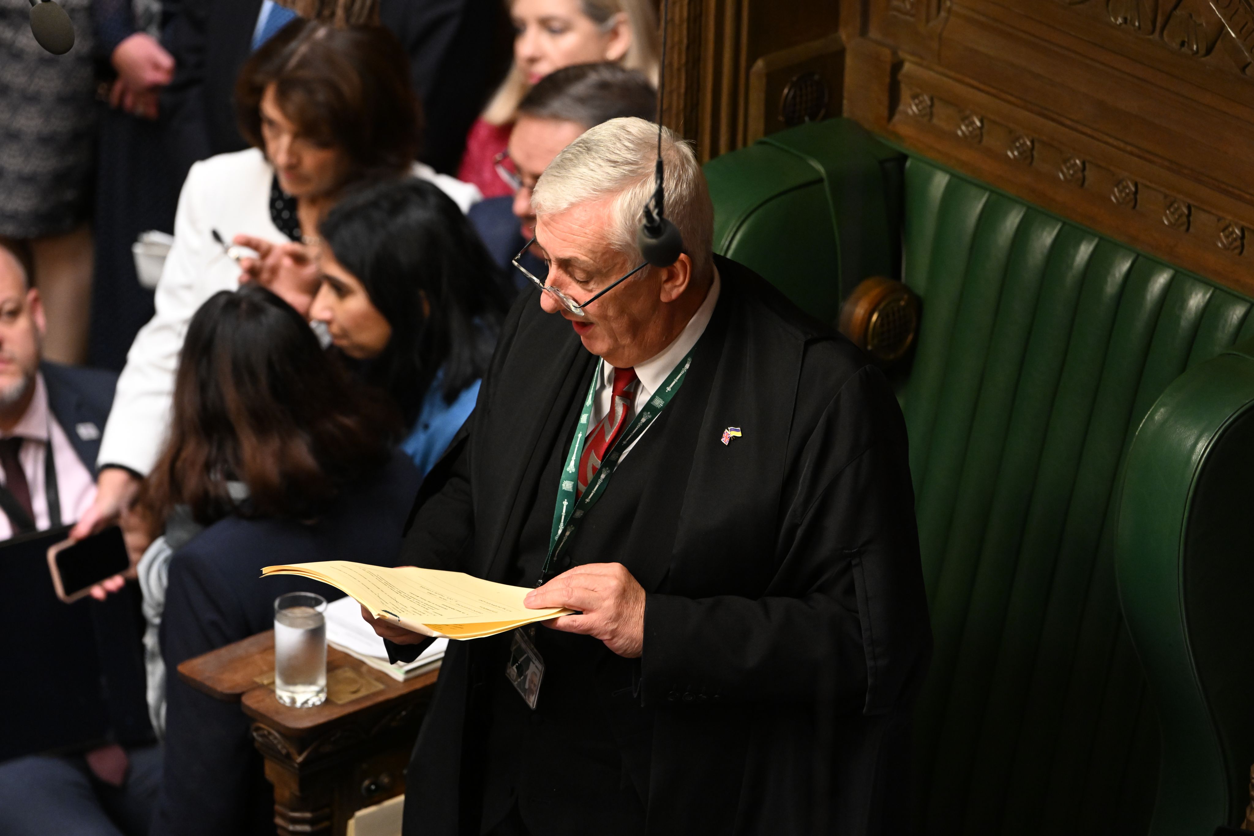 Speaker in Chair