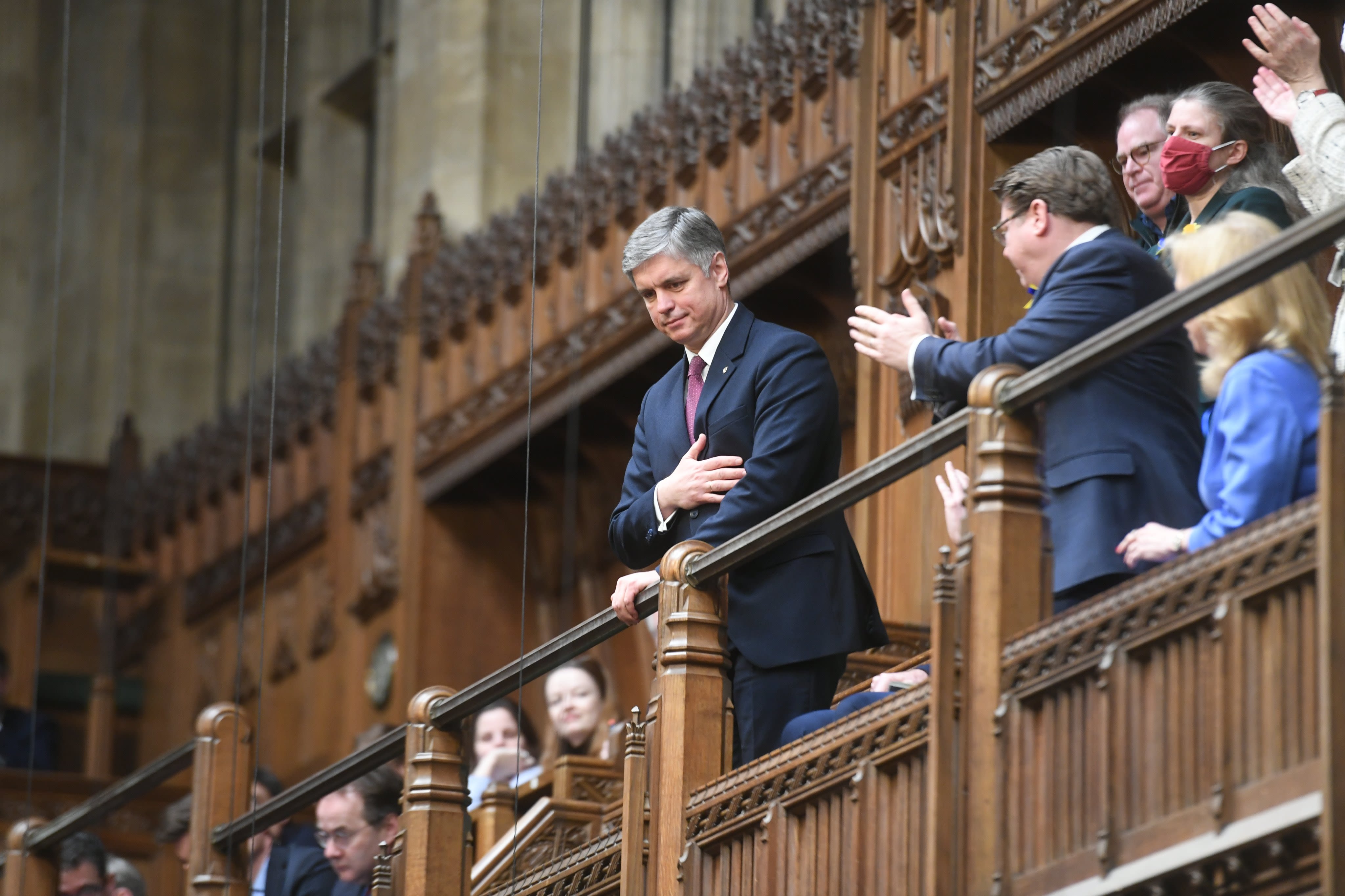 Vadym Prystaiko in the Chamber